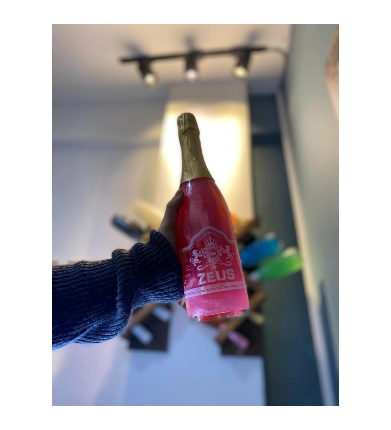 OS ZEUS Strawberry Flavored Non-Alcoholic Carbonated Drink