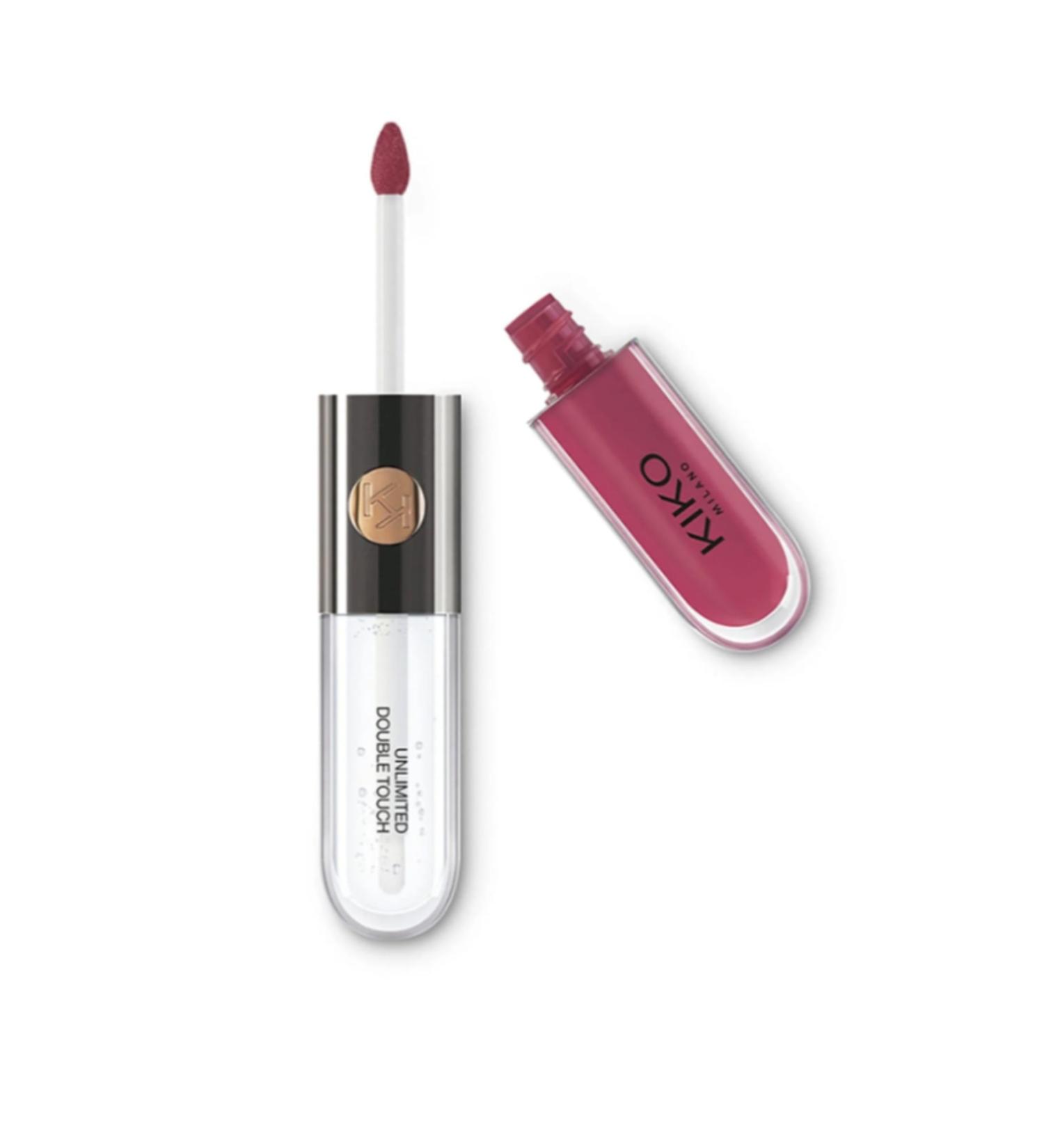 KIKO Shiny Liquid Lipstick - Unlimited Double Touch 120 Rosy Mauve 6 ml