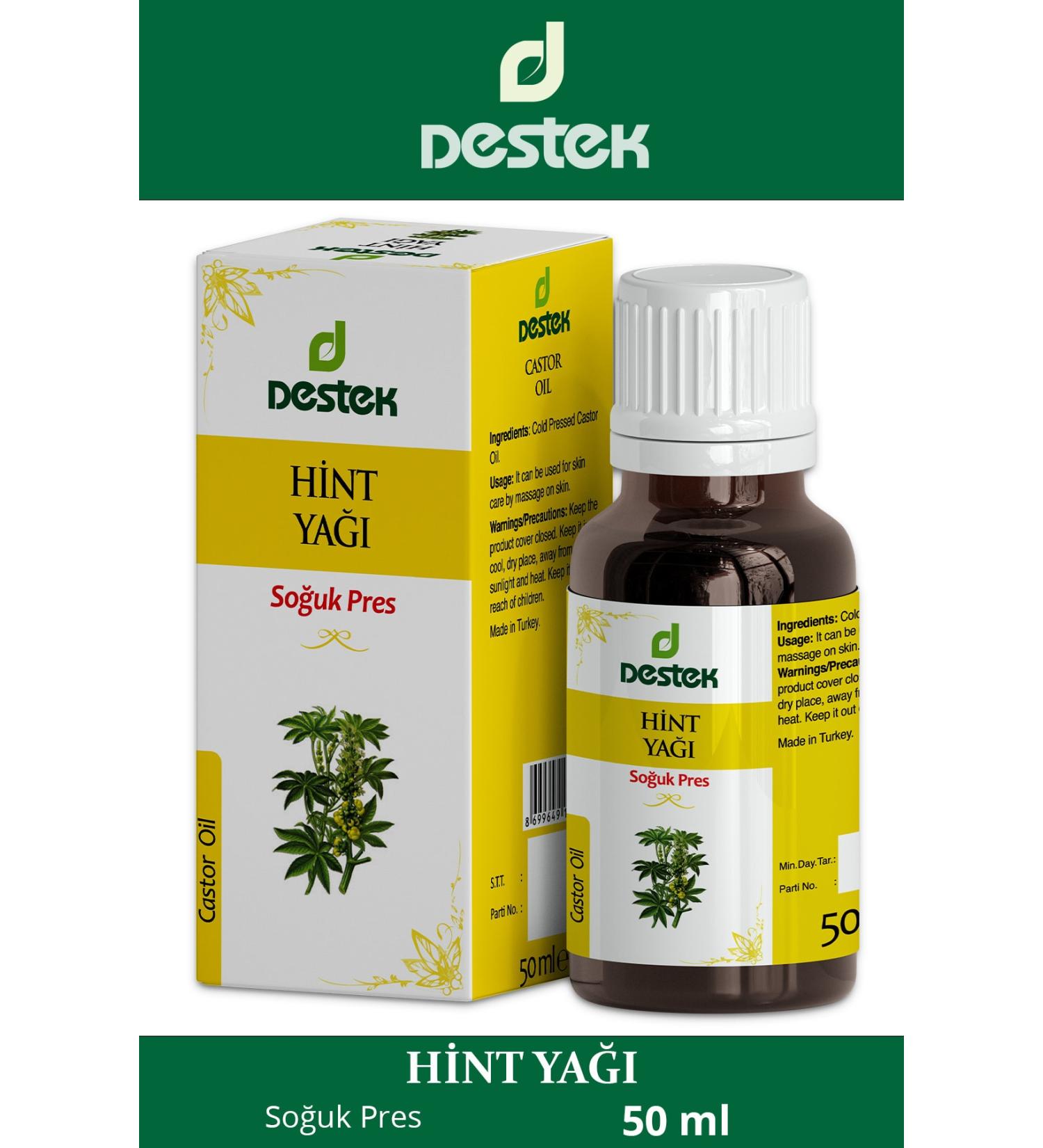 Support Castor Oil Cold Pressed 50 ml - Buy Online on GoSupps.com