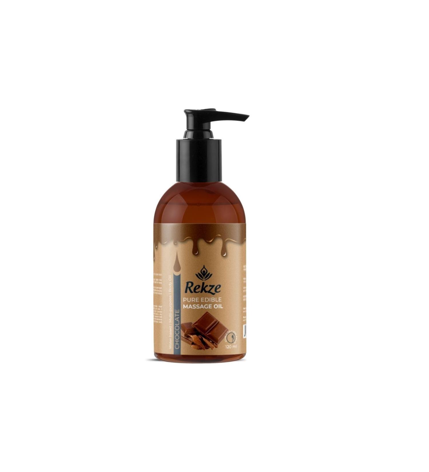 Rekze Hologram Chocolate Erotic Edible Massage Oil 120 ml