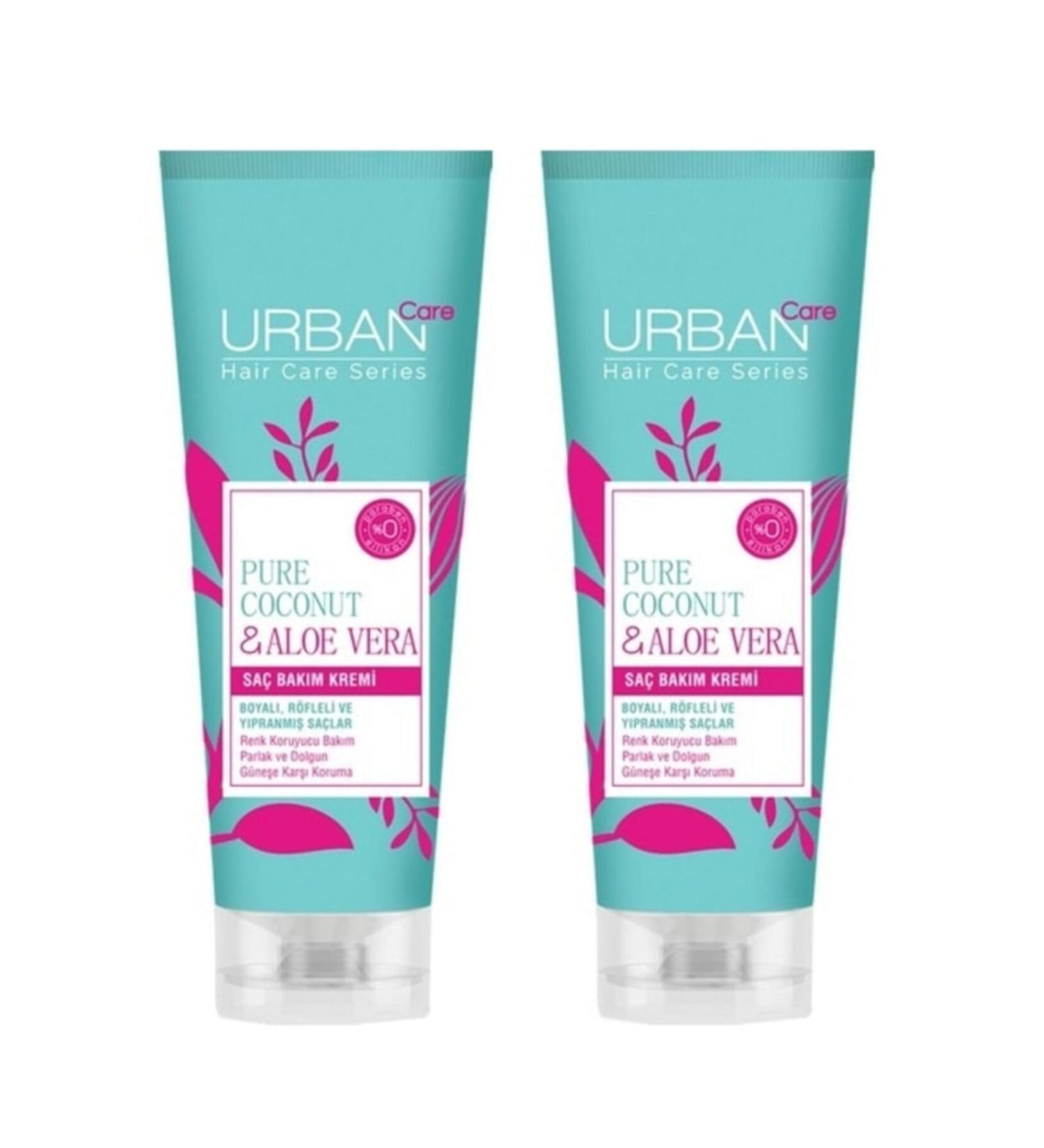 Urban Care Pure Coconut &amp Aloe Vera Hair Care Cream 250 Ml X