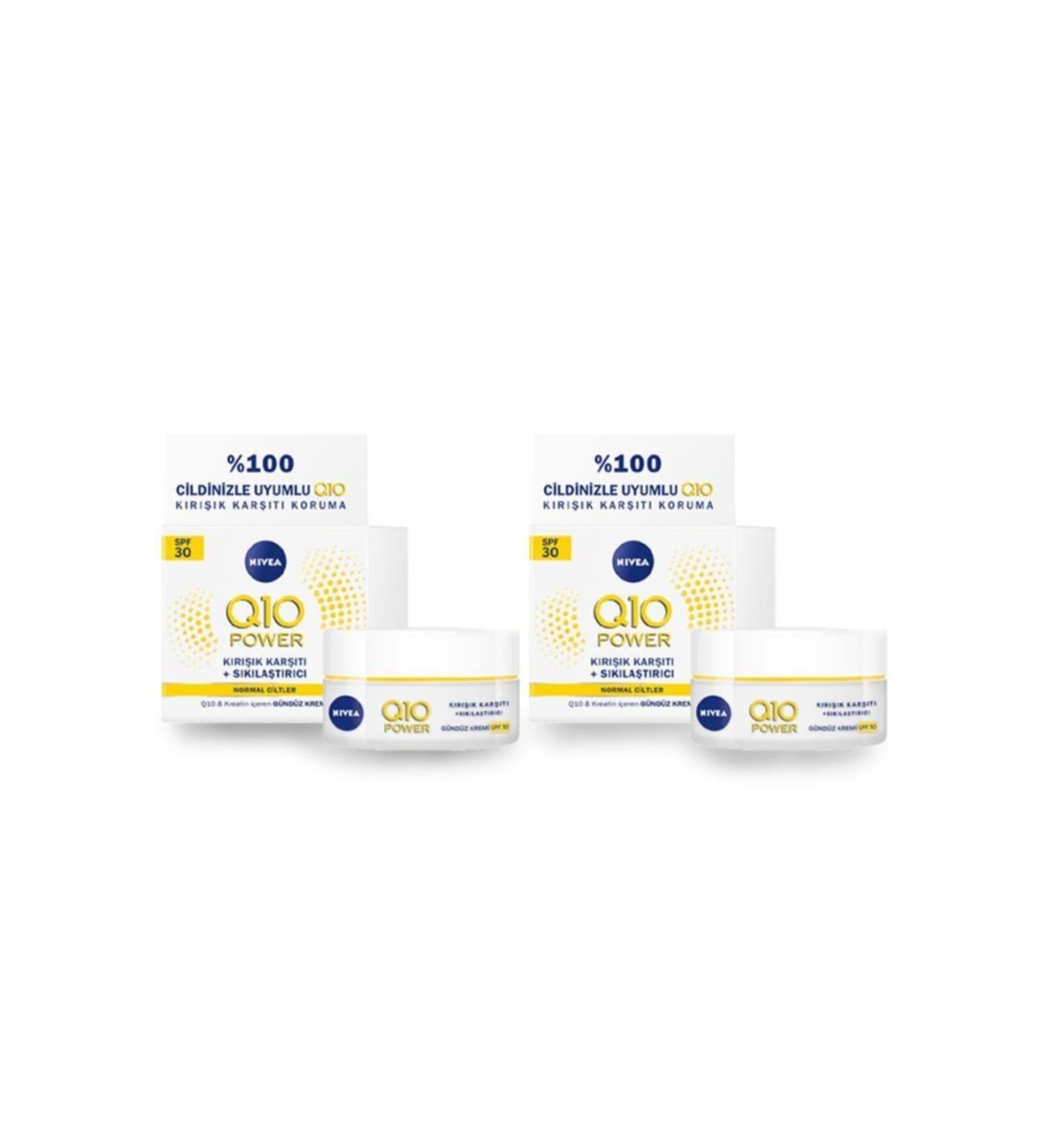 NIVEA Nivea Q10 Power Day Spf30 X 2 Pieces
