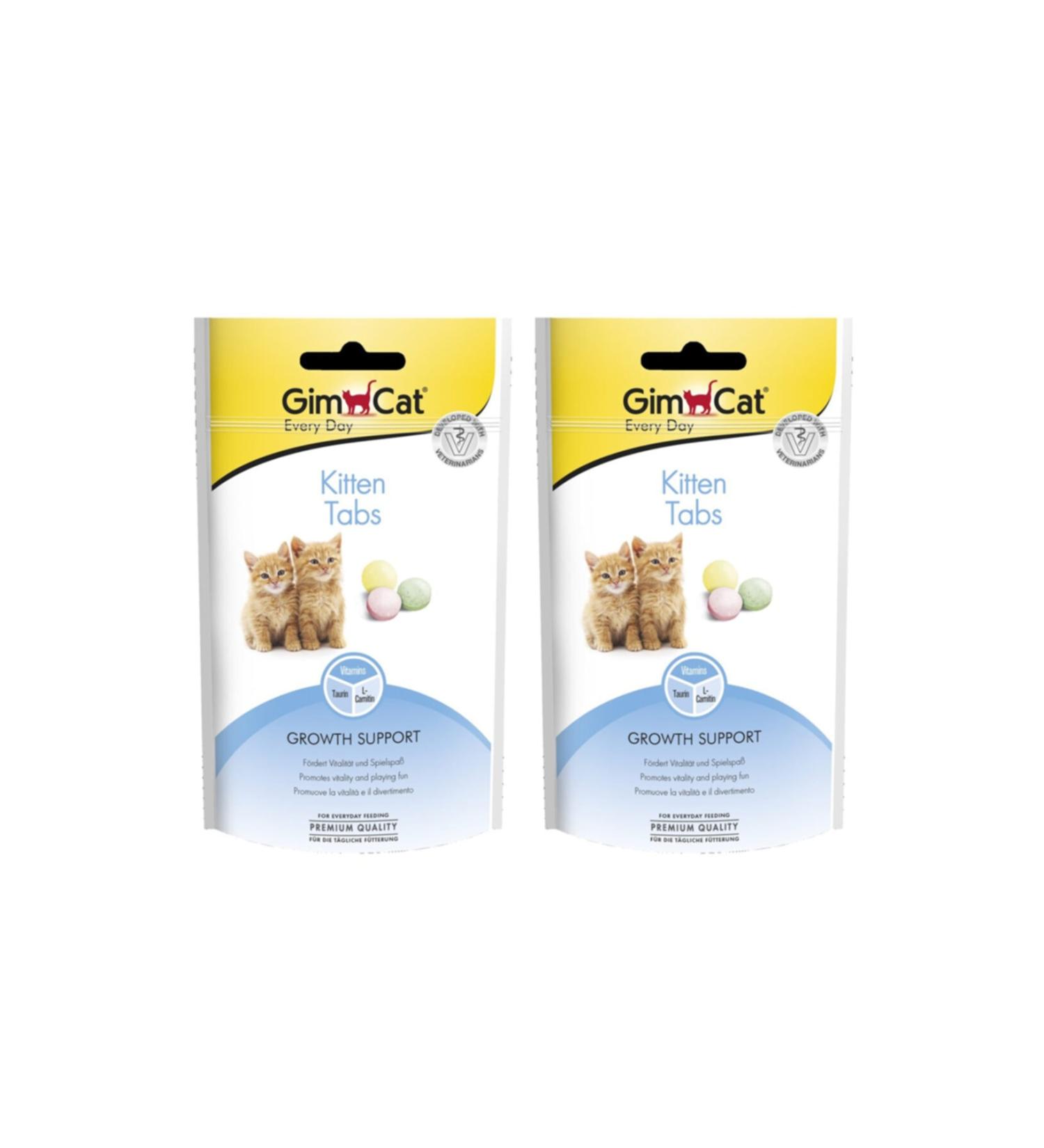 Gimcat Kitten Tabs Kitten Reward Tablet 40 gr 2-pack