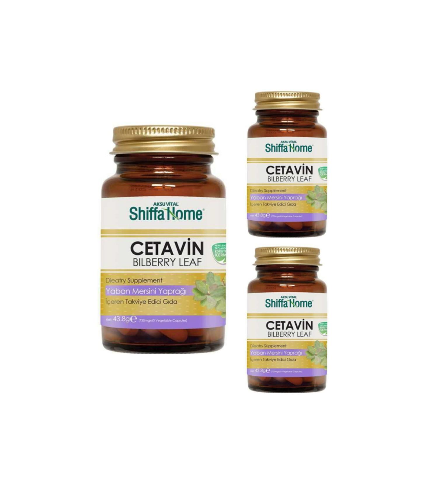 Aksu Vital Shiffa Home Ctv (cetavin) Capsule X 3 Pieces