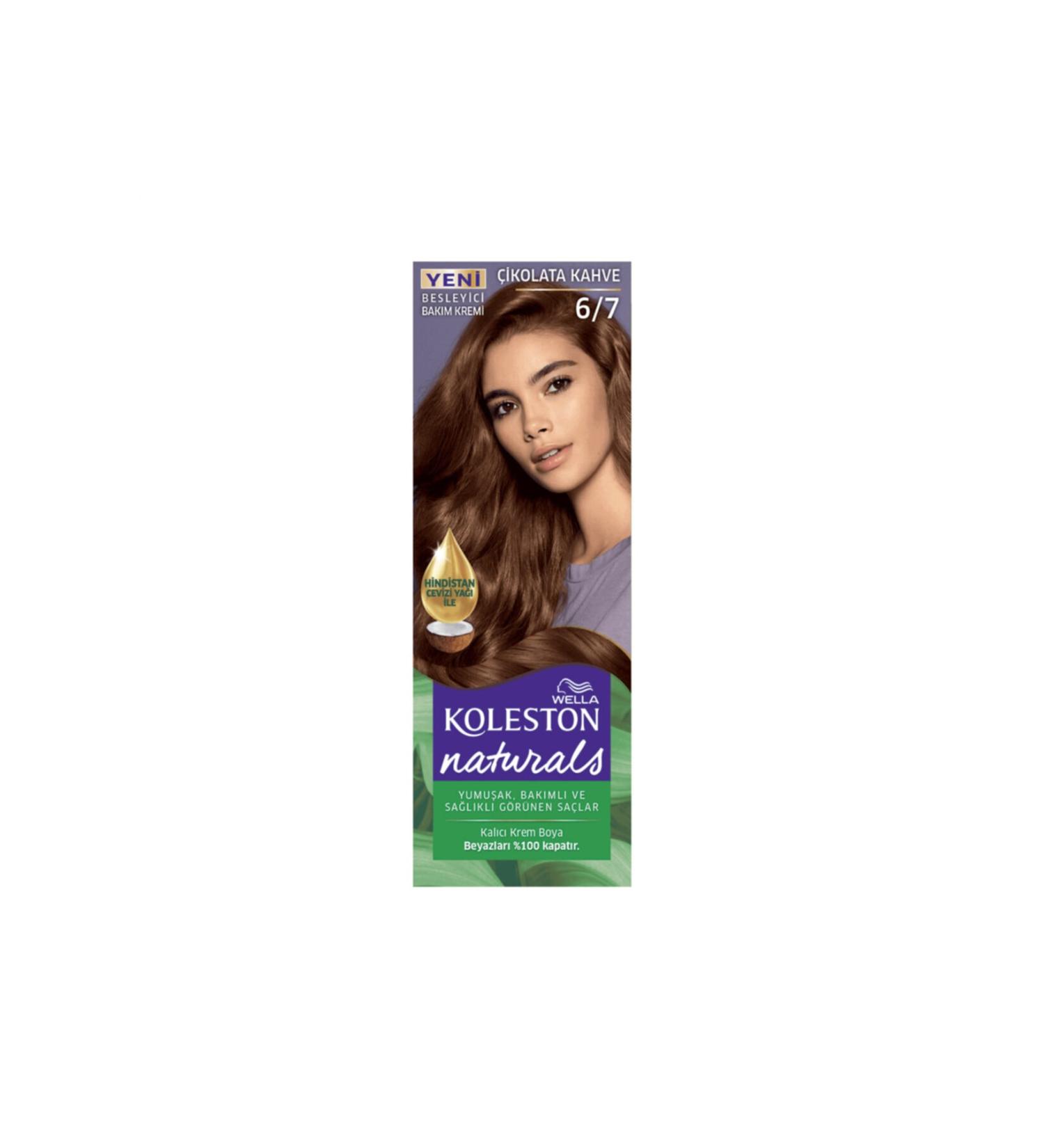 Wella Koleton Naturals 6/7 Chocolate Brown