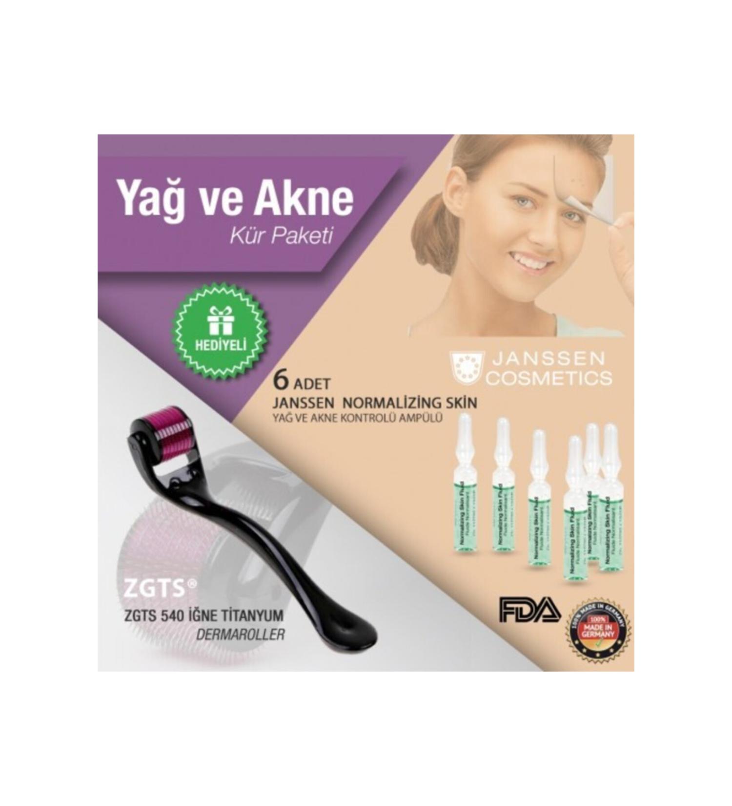 Janssen Cosmetics Oil and Acne Cure Package (Oil and Acne Control)