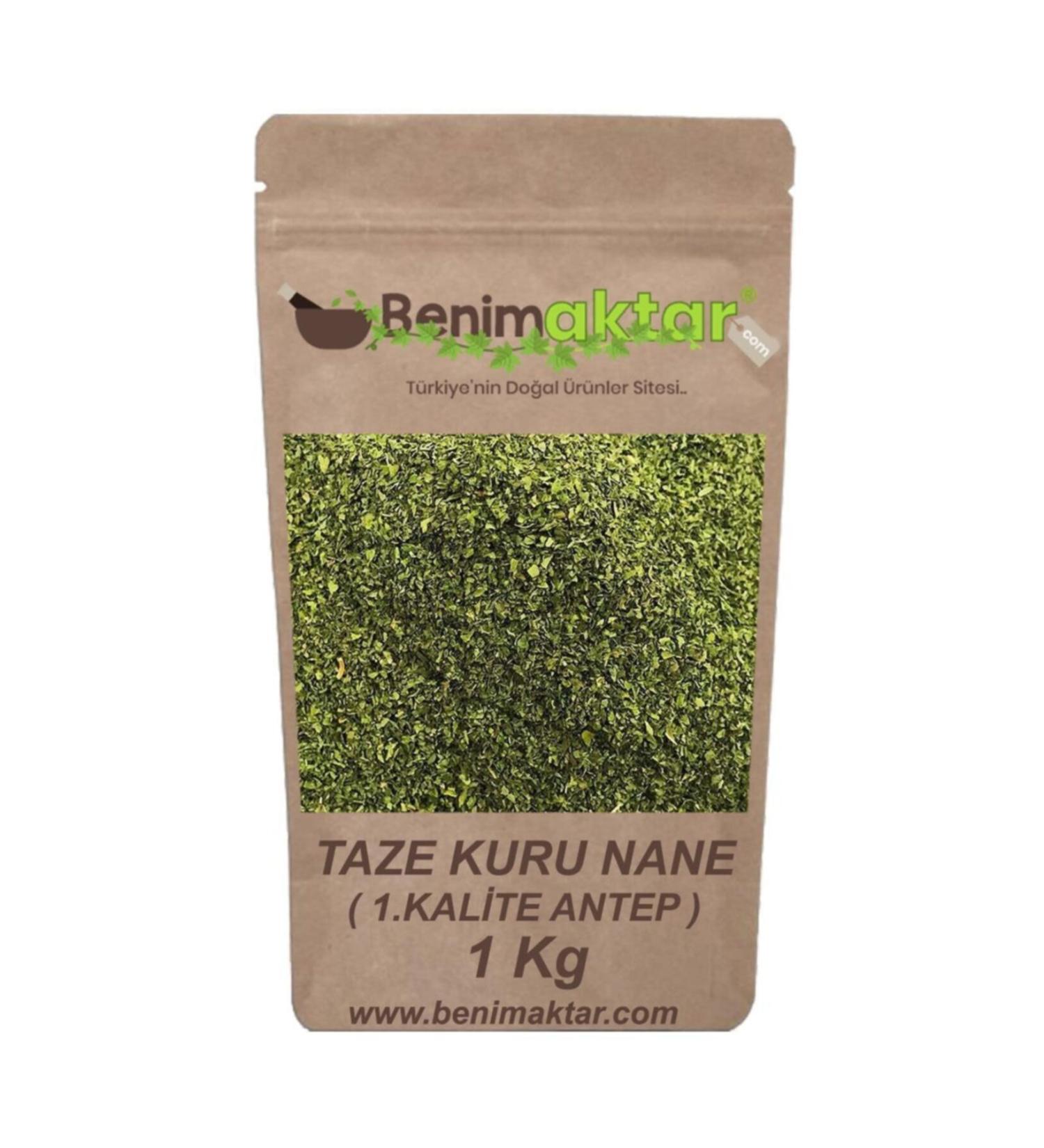 Benim Aktar Benimaktar Mint Leaf Sieve Top 1st quality Antep 1 Kg