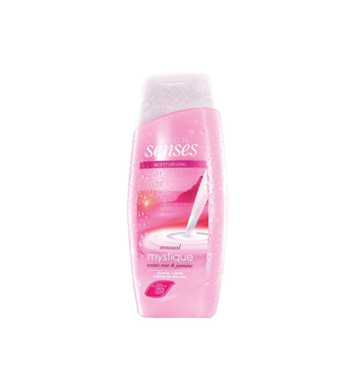 Avon Senses Moisturising Sensual Mystique Rose and Jasmine Scented Moisturizing Creamy Shower Gel 250 Ml