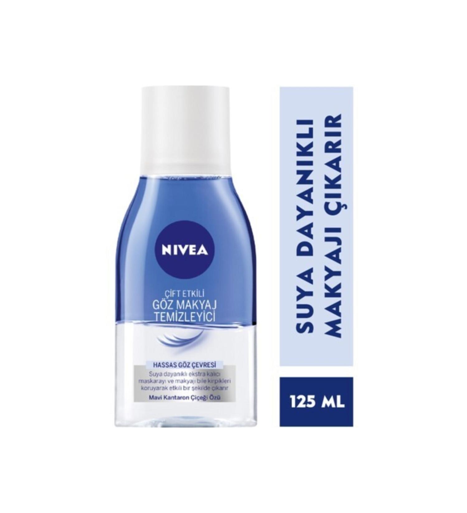 NIVEA Double Action Eye Make-Up Remover Lotion 125ml