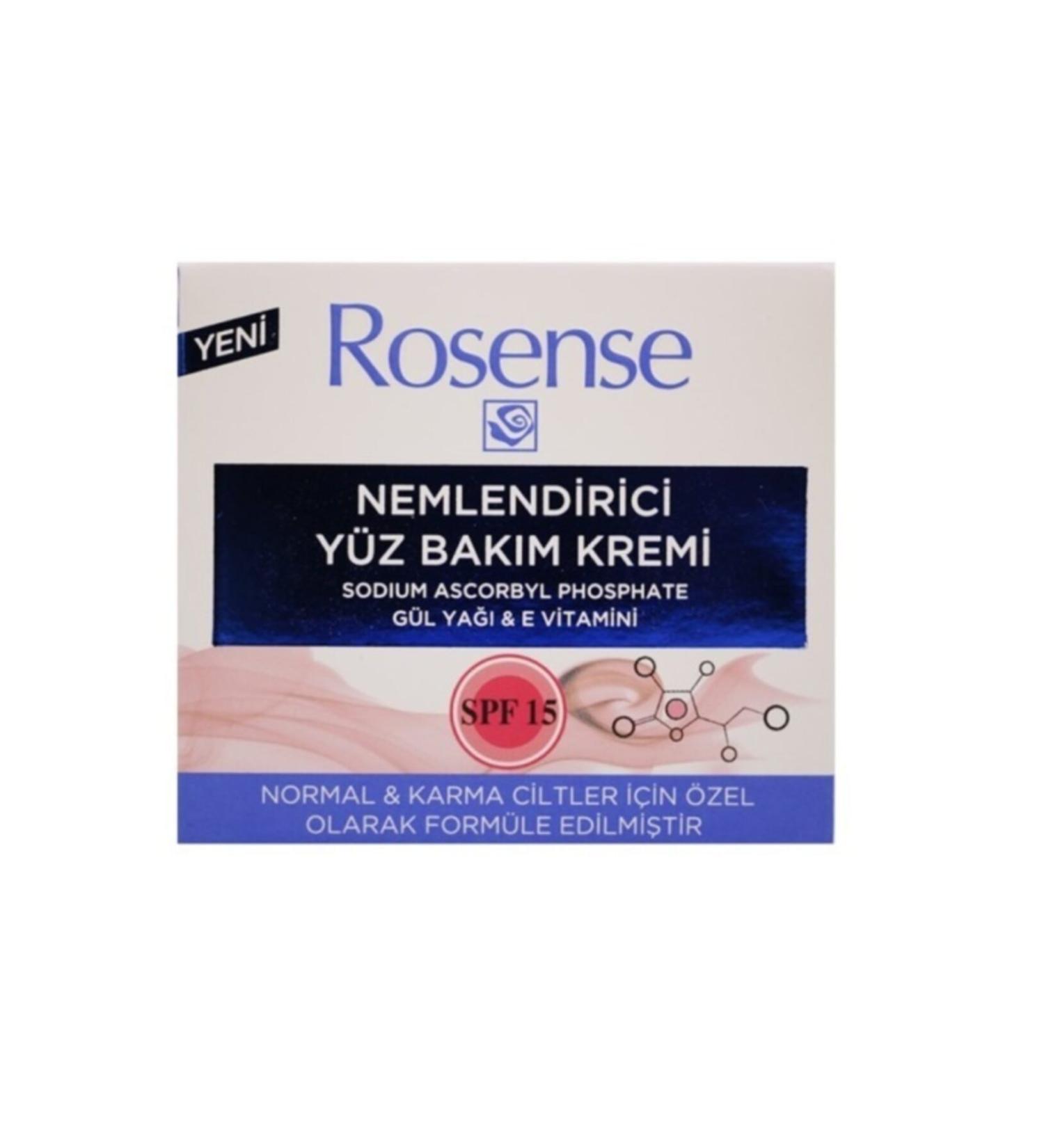 Rosense Moisturizing Normal & Combination Face Cream