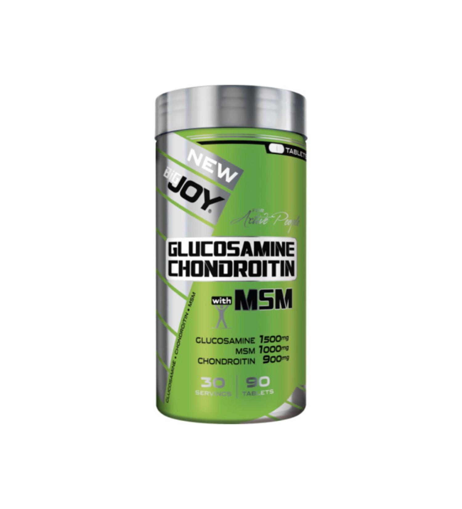 Bigjoy Sports Bigjoy Glucosamine Chondroitin Msm 90 Tablet Glucosamine Complex