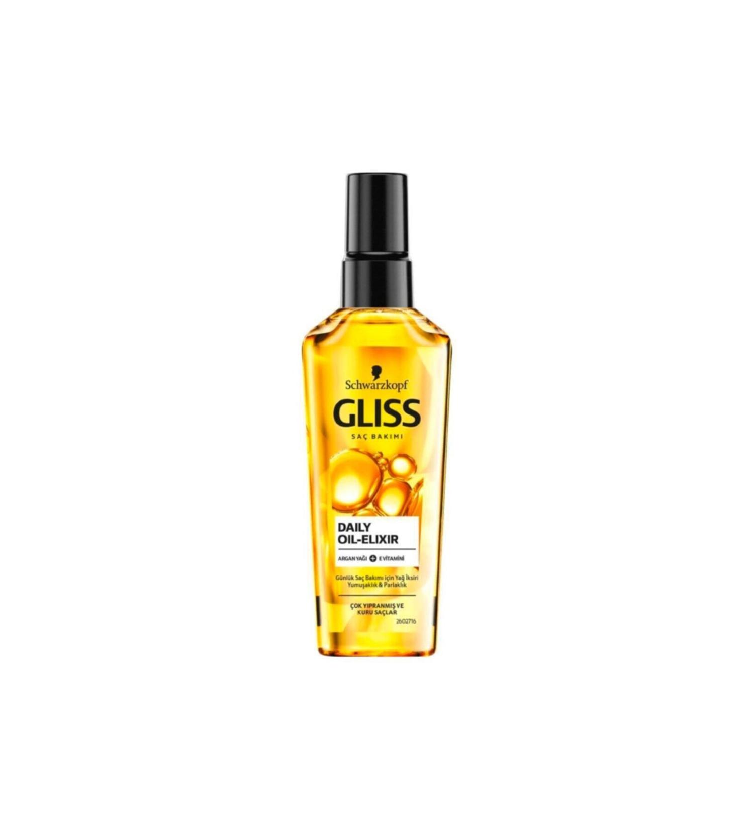 Gliss Hair Care Oil Dily Oil Elixir Oil Elixir 75 ml