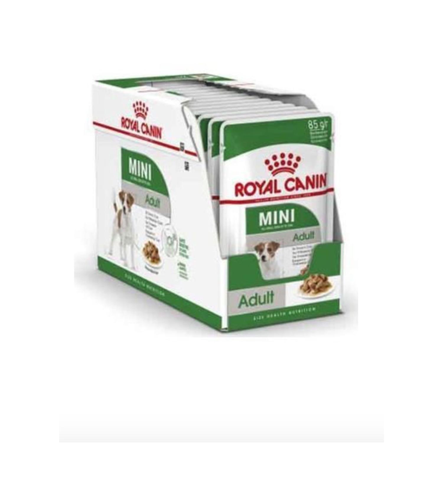 Royal Canin Mini Adult Dog Pouch 85 Gr X 12 Pieces