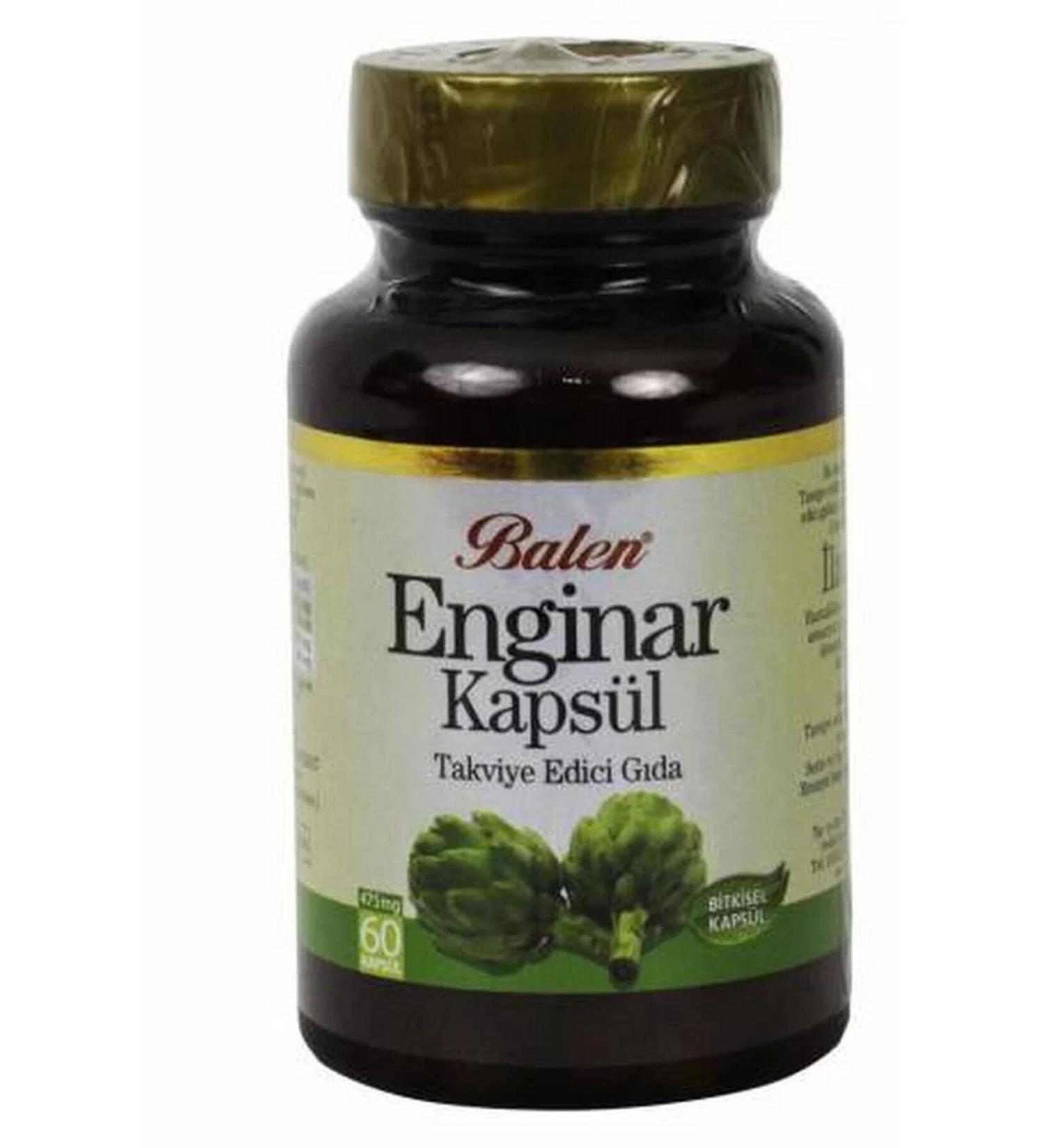 Balen Artichoke Capsule 400 Mg 60 Capsules