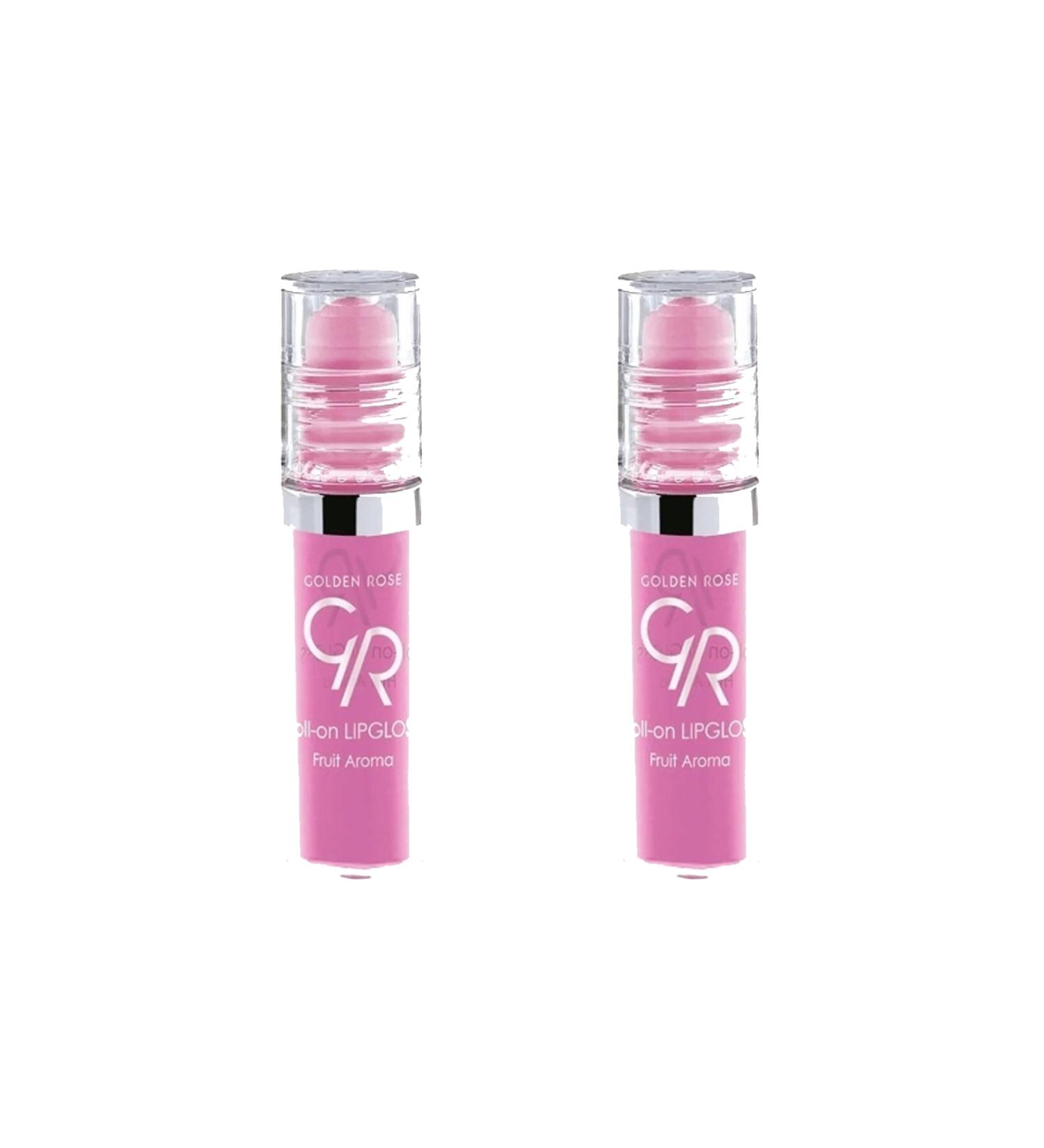 Golden Rose Fruit Lip Gloss - Roll On Lipgloss Strawberry X2 8691190890520