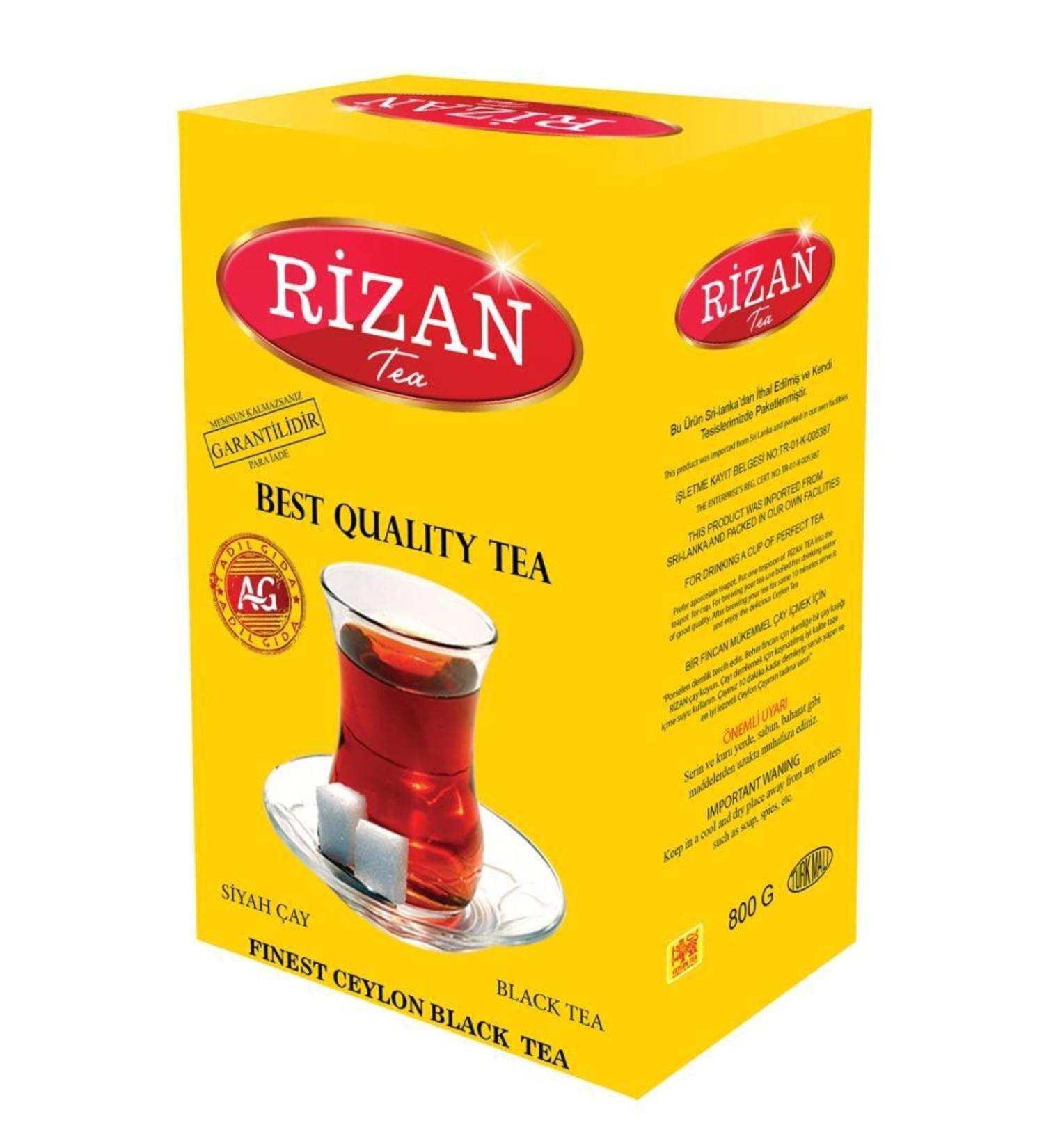 Rizan Tea Rizan 800 Gr Packed Tea
