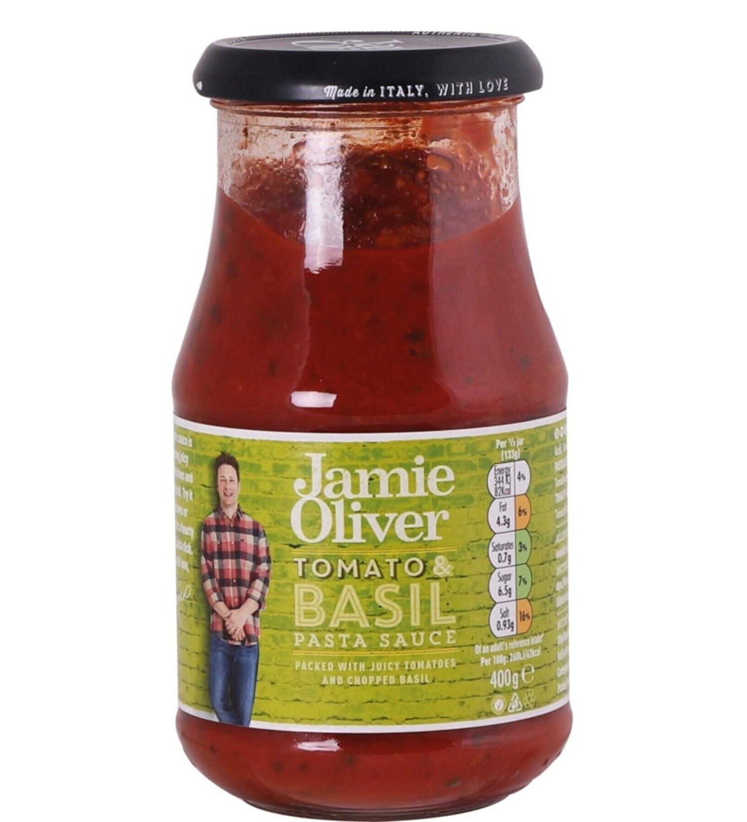 Jamie Oliver Tomato Basil Sauce 350 gr