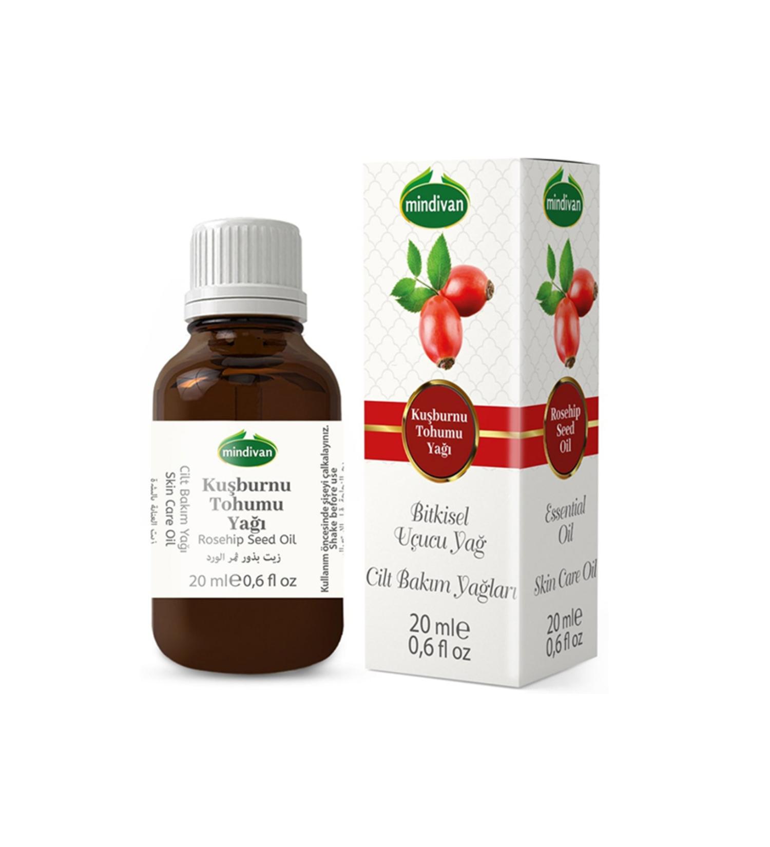 Mindivan Rosehip Seed Oil 20 ml
