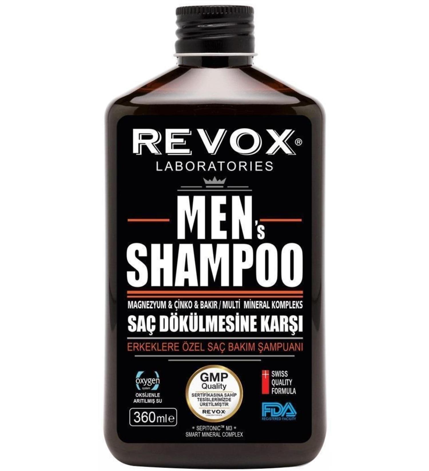 Revox Men Anti Hair Loss Shampoo 360 ml