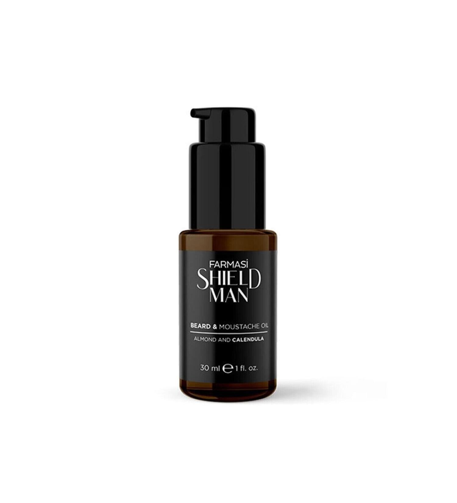 Farmasi Shield Man Beard and Mustache Care Oil 30 Ml.