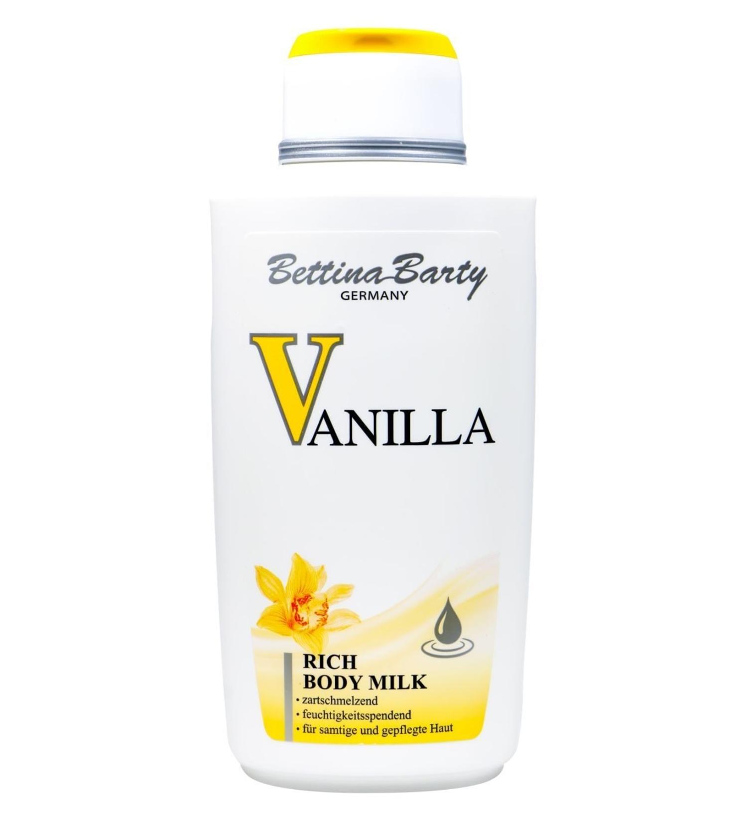 BETT NA BARTY Vanilla Rich Body Milk 500 Ml