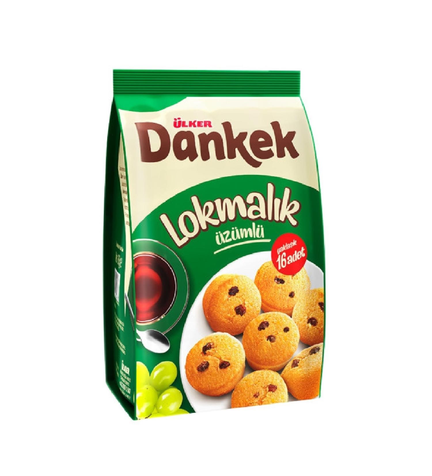 Ulker Dankek Bite Size Raisin Cake 8 Pieces
