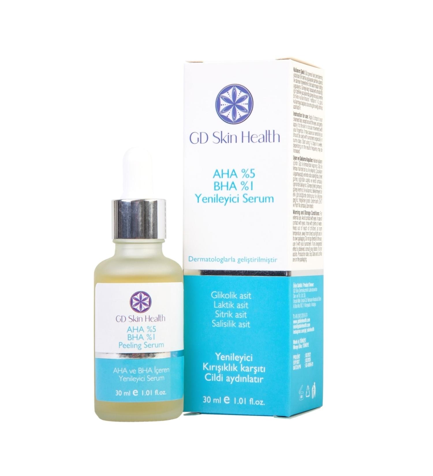 GD skin Health Aha 5.8% Peeling Serum Renewing Serum 30ml