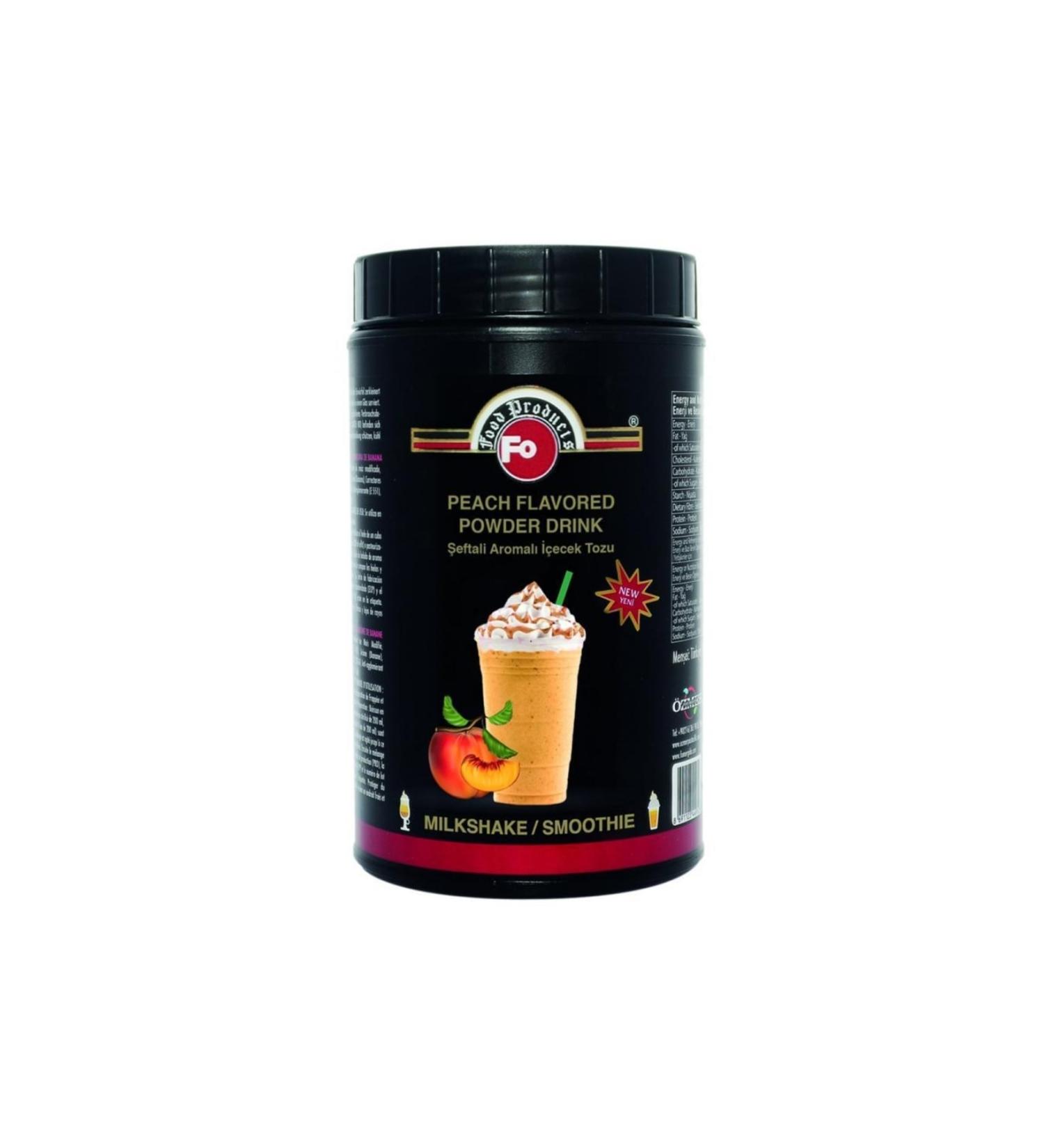 FO Peach Flavored Milkshake Powder 1 Kg