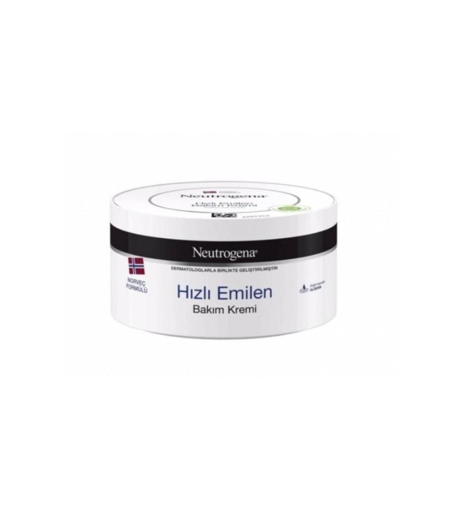 Neutrogena Fast Absorbing Care Cream Normal Skin 300 Ml New
