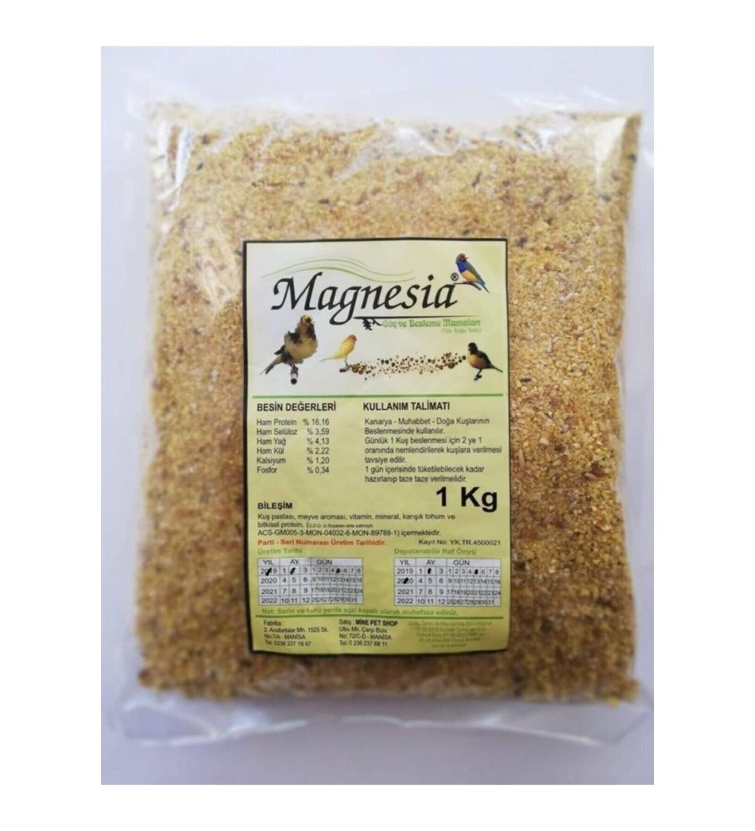 MAGNESIA Kuzela Canary Budgie Food 1kg Package