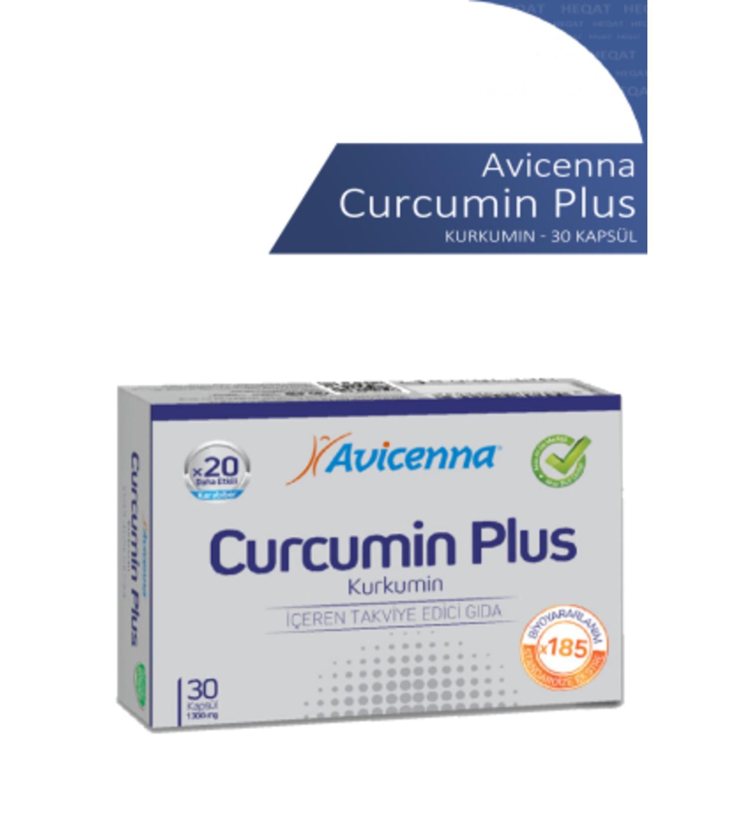 Avicenna Curcumin Plus - Food Supplement Containing Curcumin - 30 Softgel - 8690088023019 .......