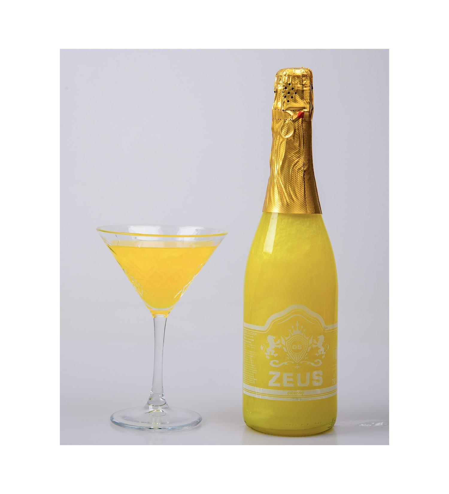 OS ZEUS Non-Alcoholic Carbonated Beverage Banana Flavored