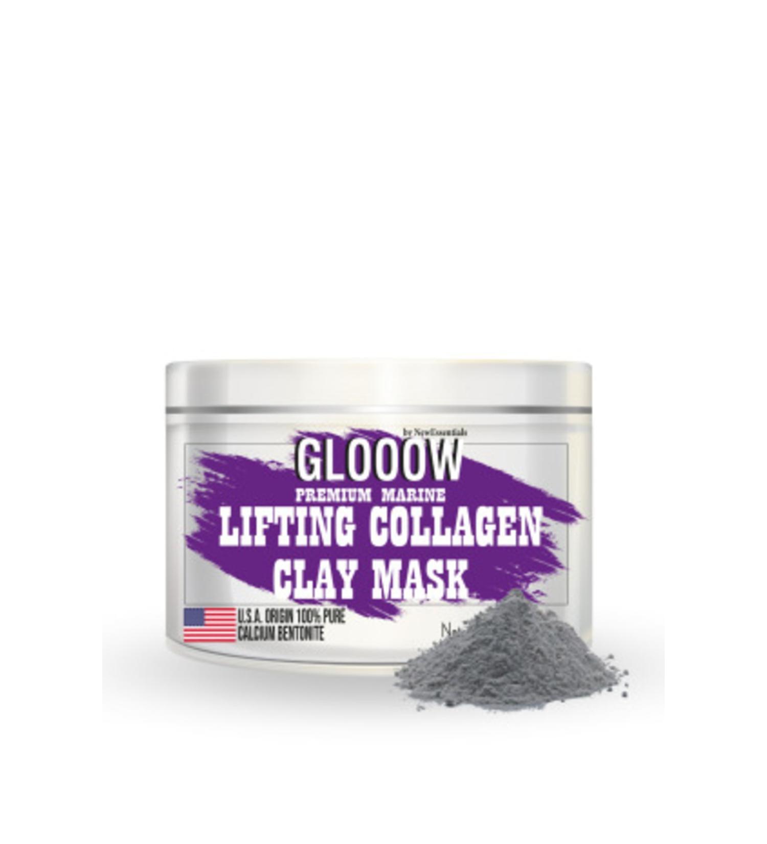 New Essentials Collagen Clay Mask-Firming Purifying & Exfoliating Face Mask-125 gr - Buy Online on GoSupps.com