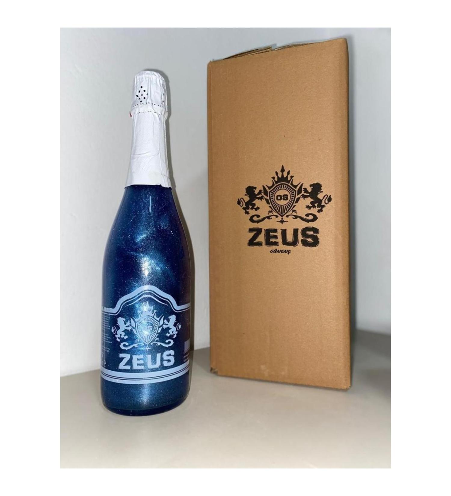 OS ZEUS Blueberry Flavored Non-Alcoholic Carbonated Drink