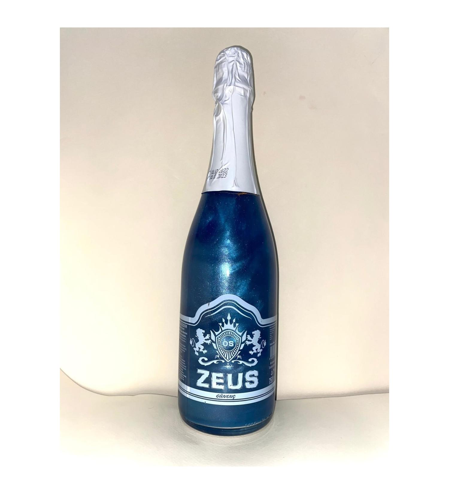 OS ZEUS Blueberry Flavored Non-Alcoholic Carbonated Drink
