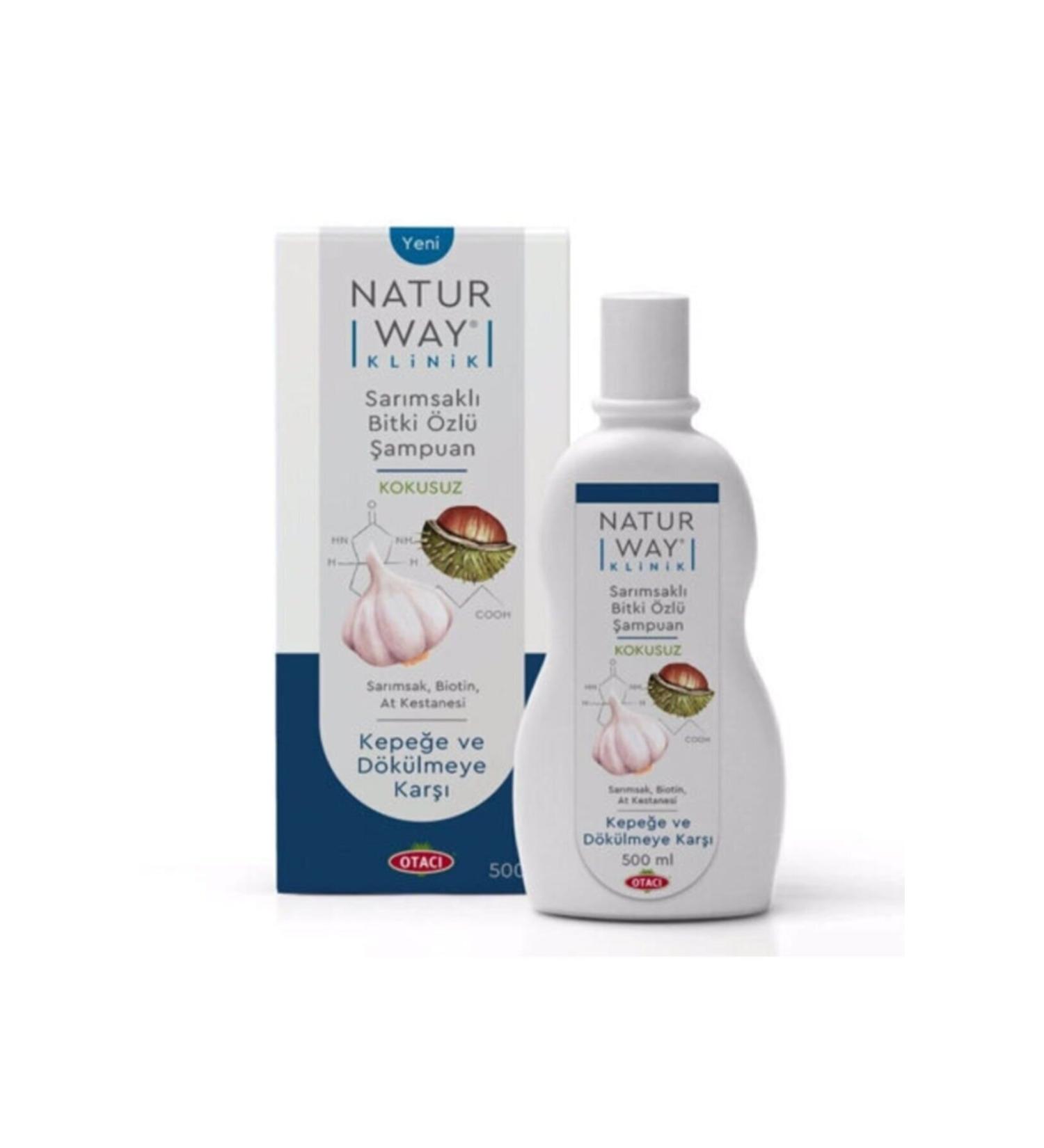 Naturway Otac Otac Naturway Clinic Garlic Anti-Dandruff and Hair Loss Shampoo 500 ml