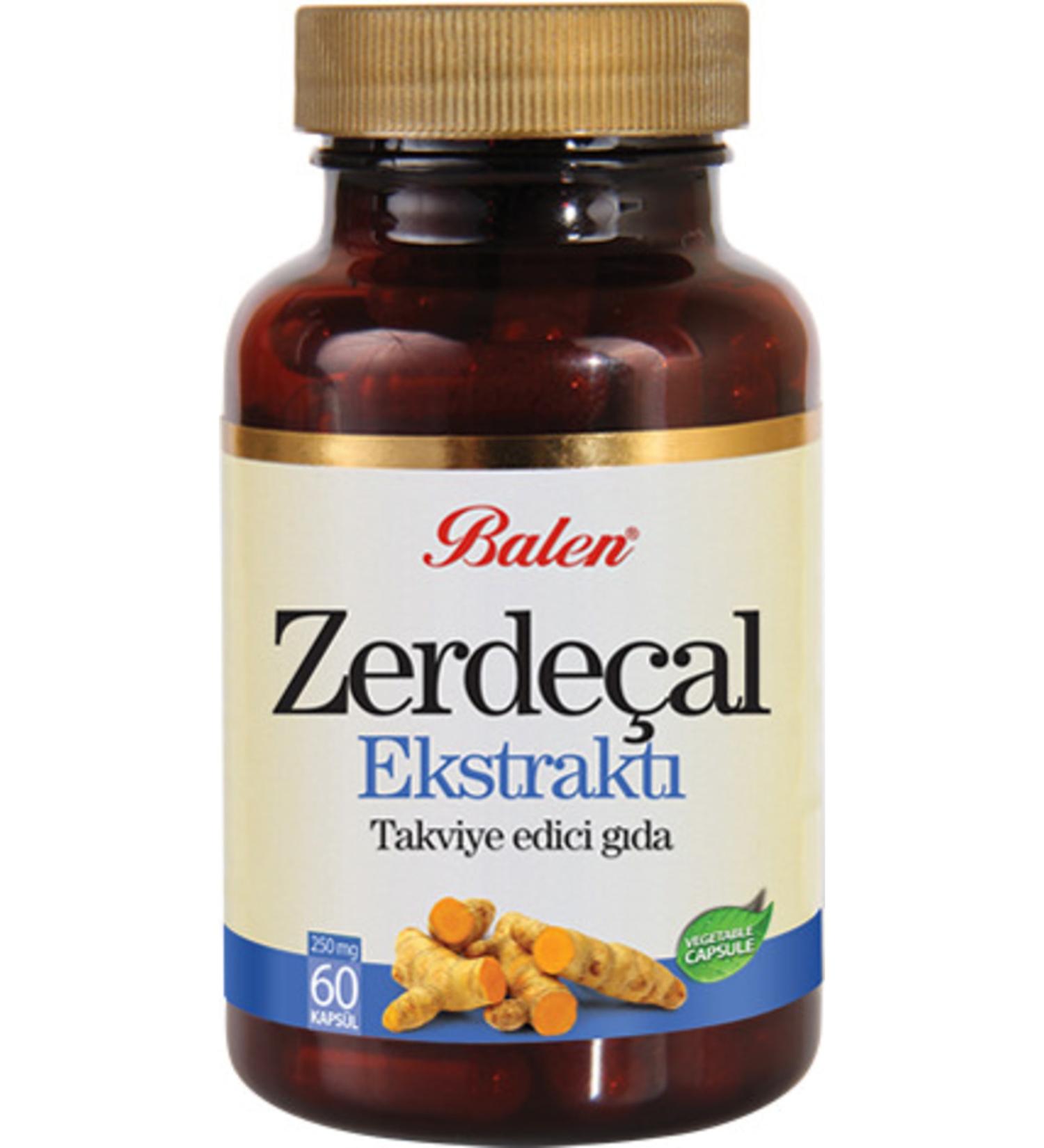 Balen Turmeric Extract - 60 Capsules