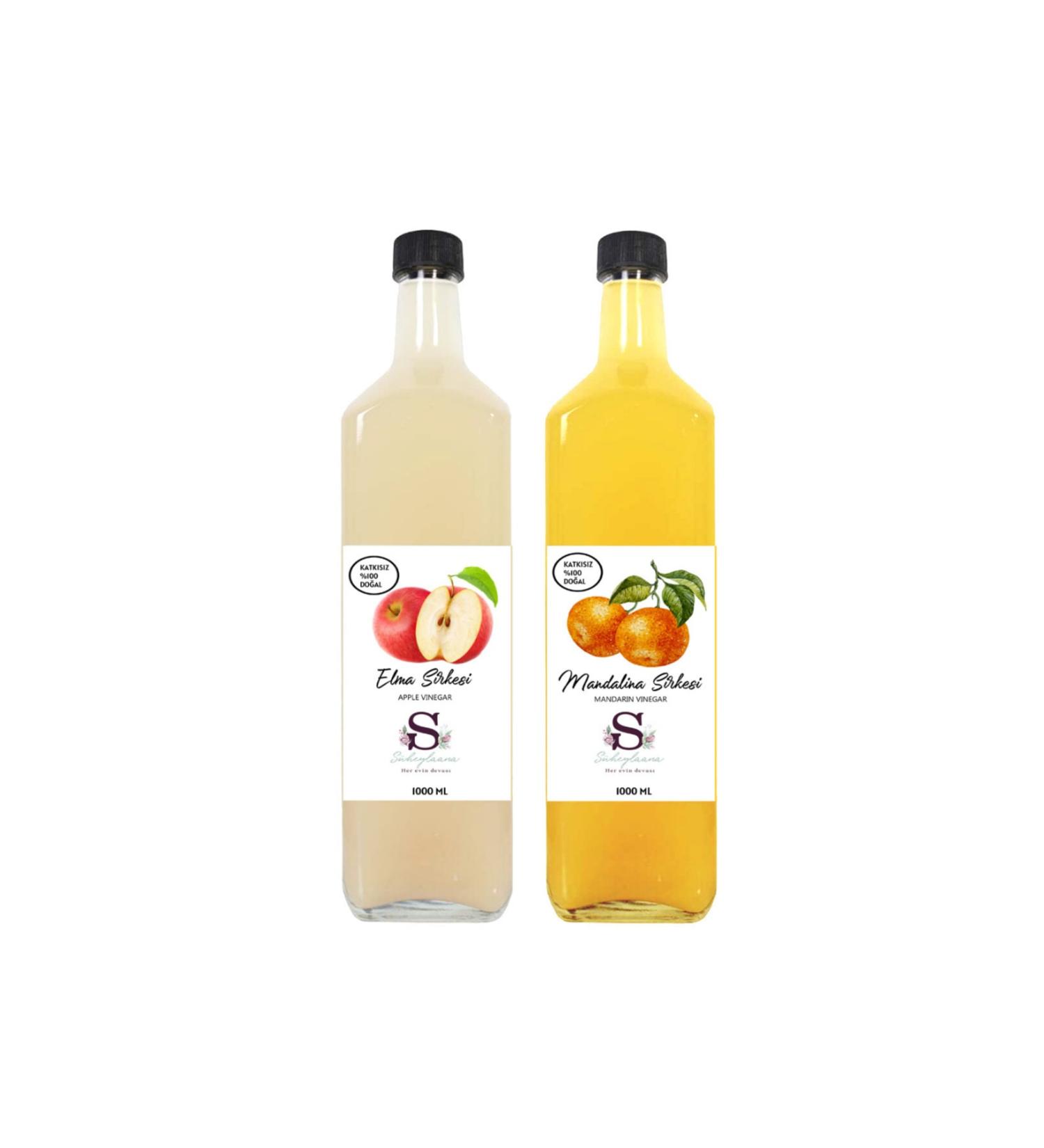 Suheylaana Natural Apple and Tangerine Vinegar 1000 Ml
