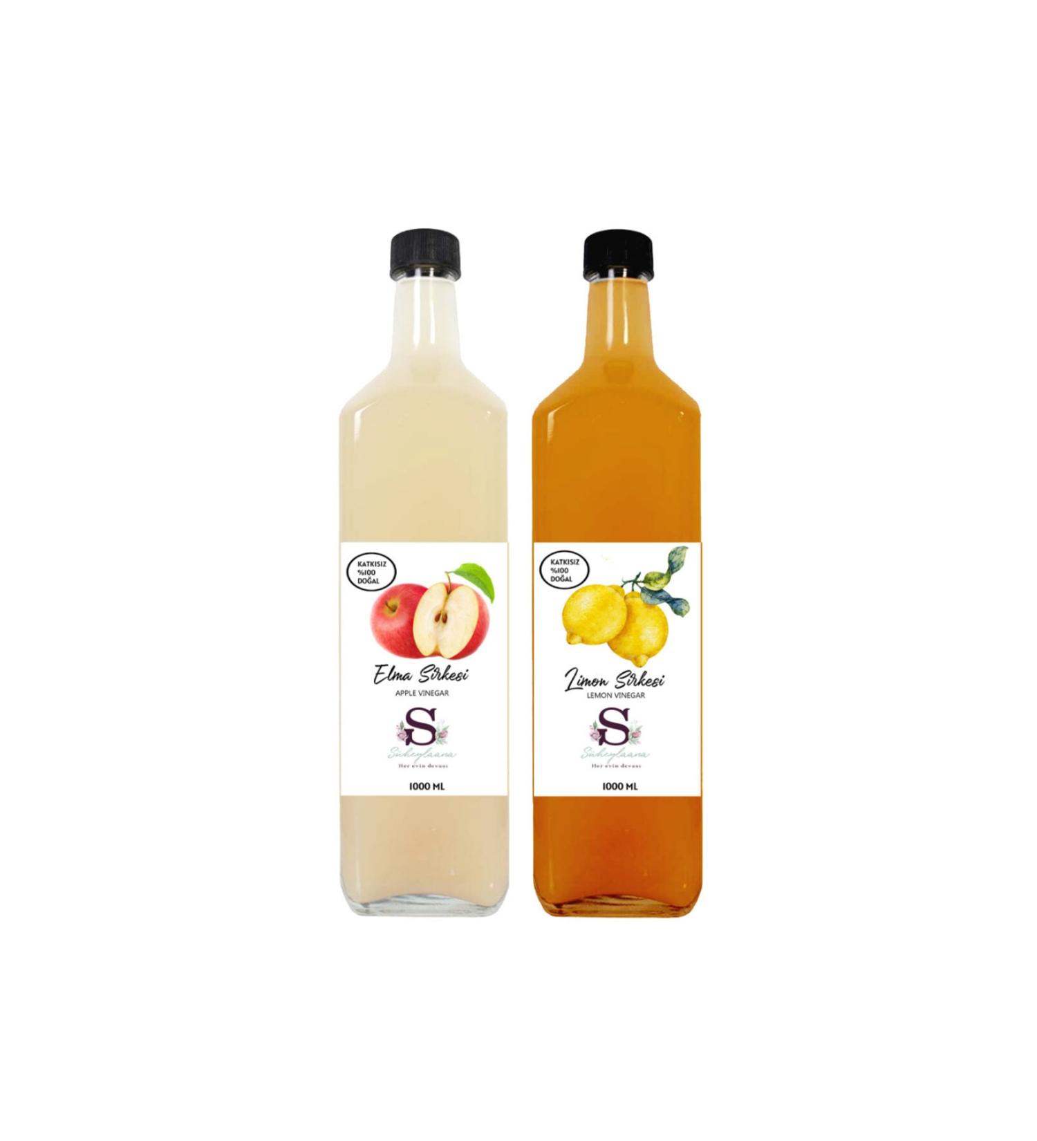 Suheylaana Natural Apple and Lemon Vinegar 1000 Ml