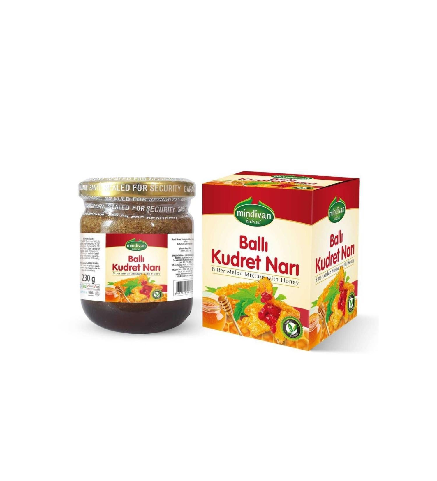 Mindivan Honey Power Pomegranate Paste 230 G