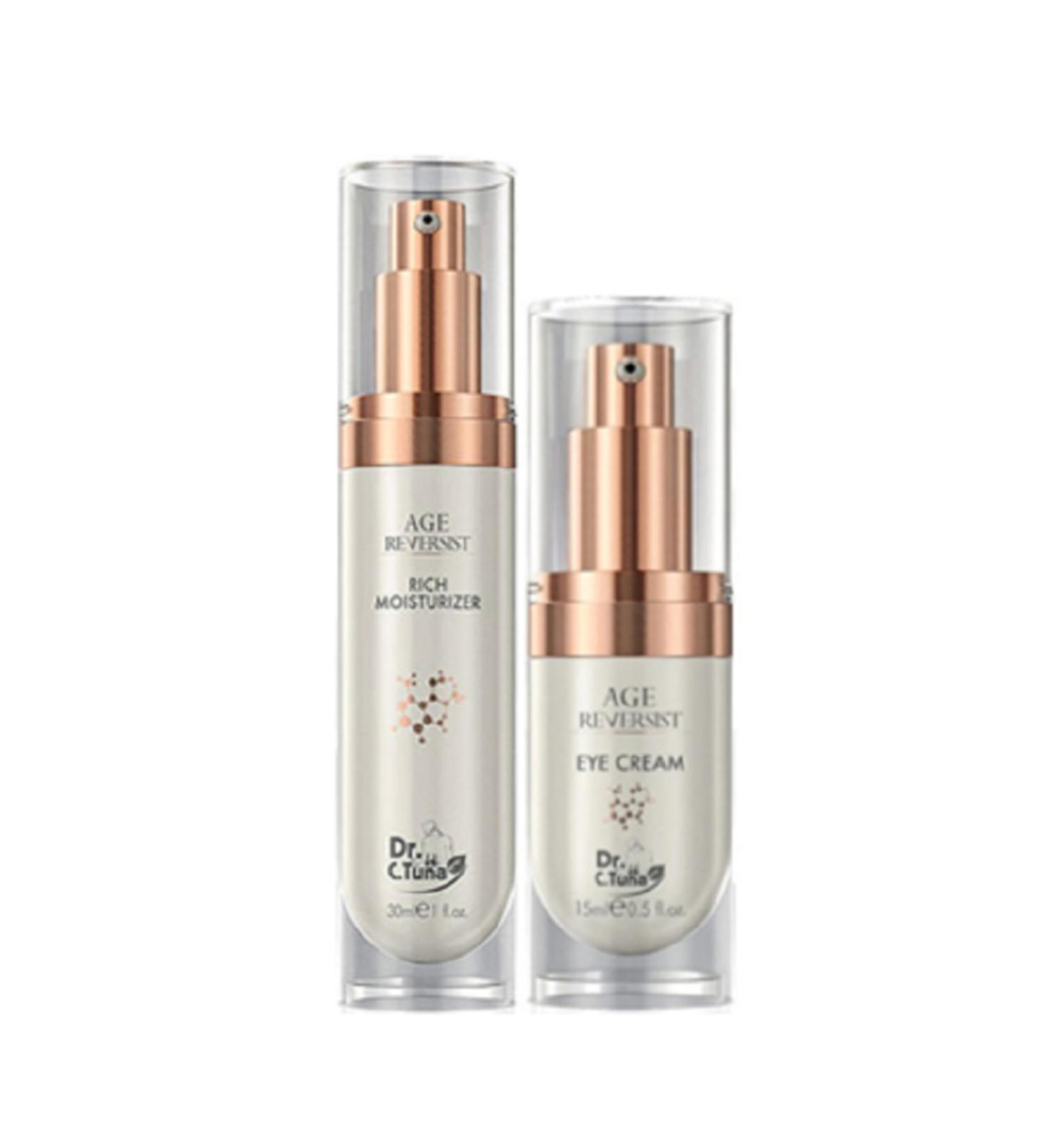 Farmasi Age Reversist Anti-Aging Skin Care Set 2-Piece Moisturizer and Eye Cream