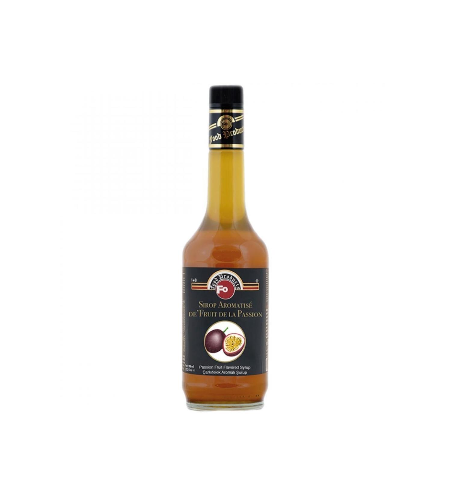 FO Passion Fruit Flavored Cocktail Syrup 700 Ml