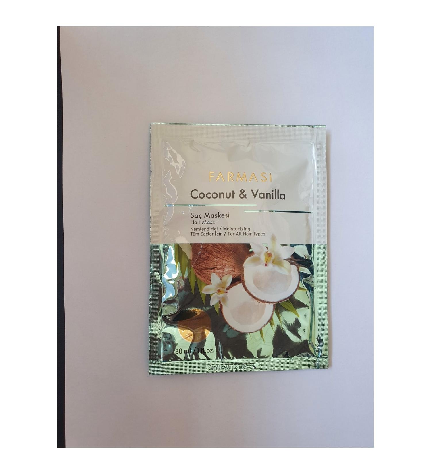 Farmasi Coconut&vanilla Hair Mask 30 ml