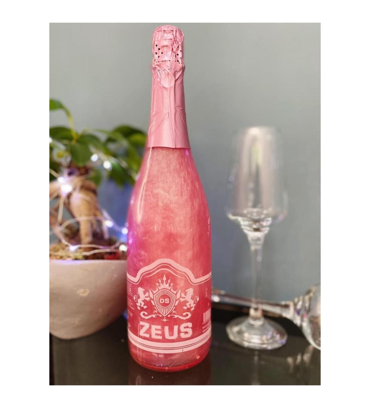 OS ZEUS Non-Alcoholic Strawberry Flavored Energy Drink