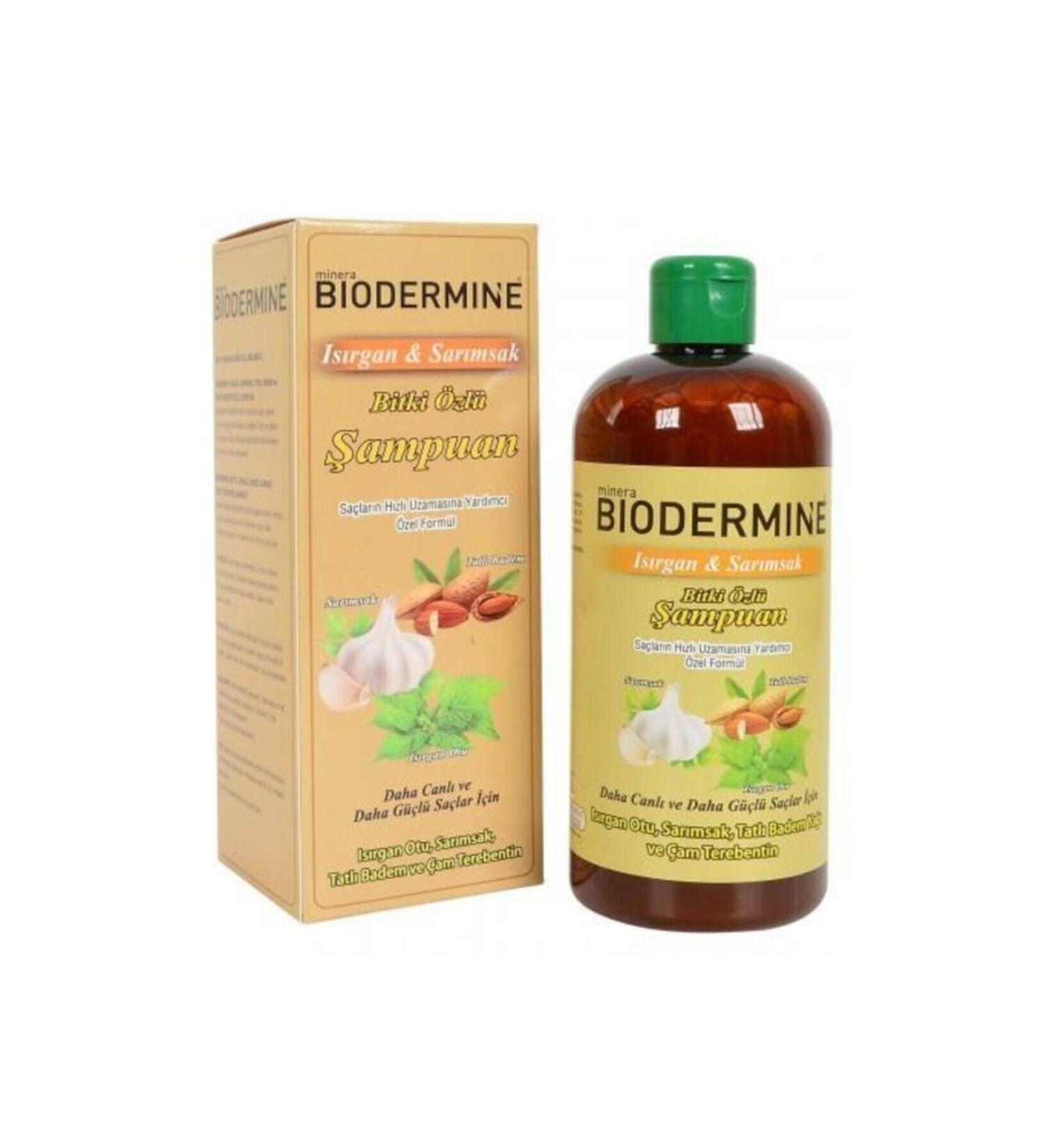 Biodermine Garlic Nettle Shampoo 400 Ml