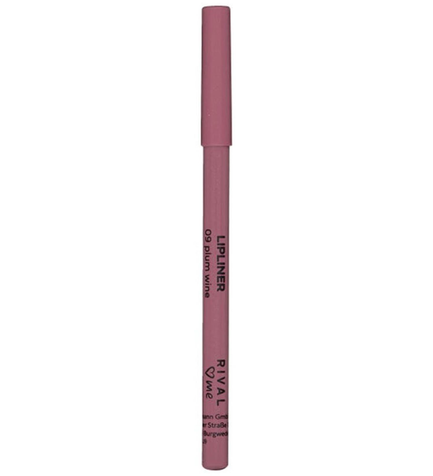 Rival Loves Me Lip Pencil No:09 Plum Wine 1 Piece