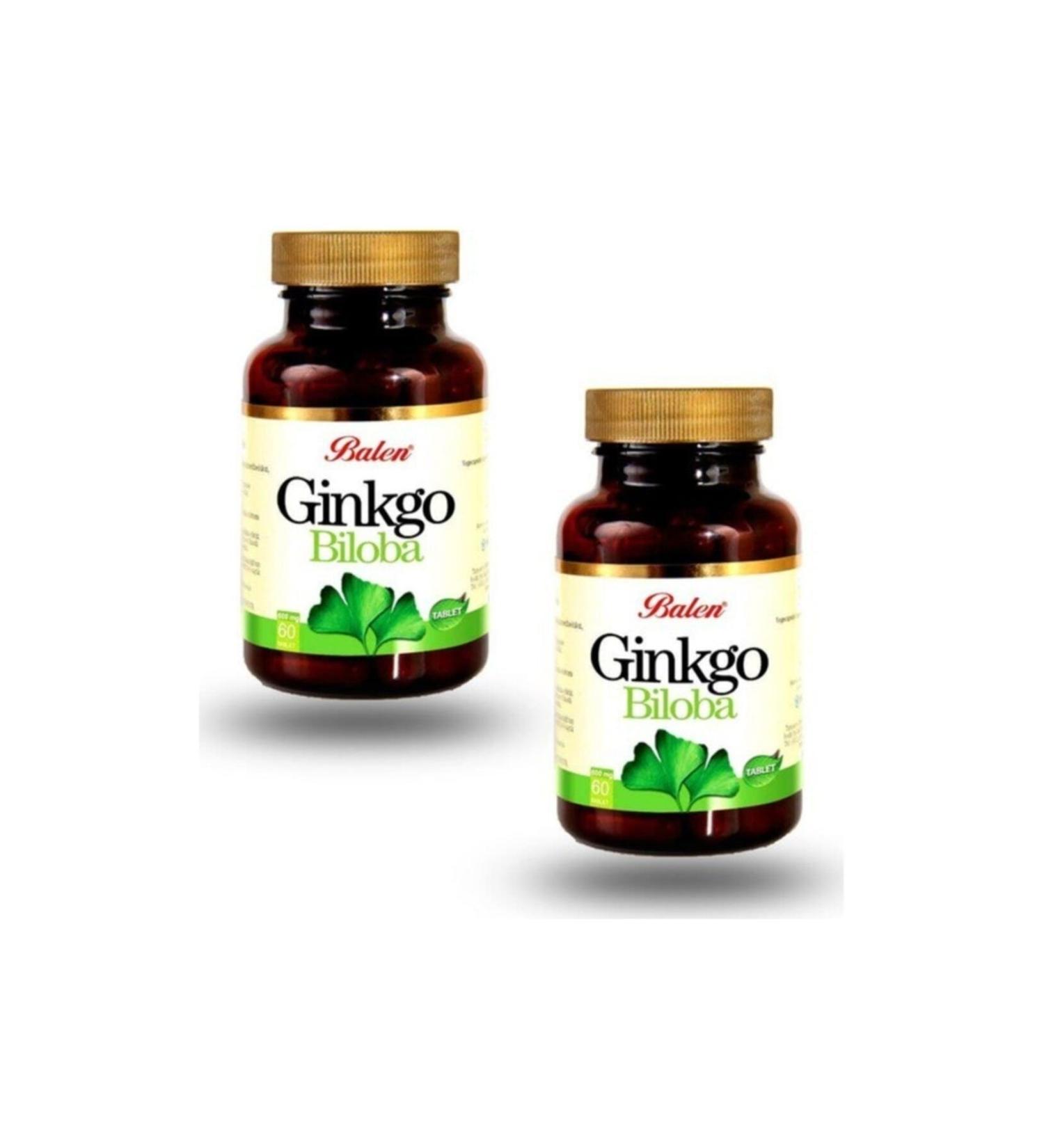 Balen Ginkgo Biloba 60 Tablets X 2 Pieces