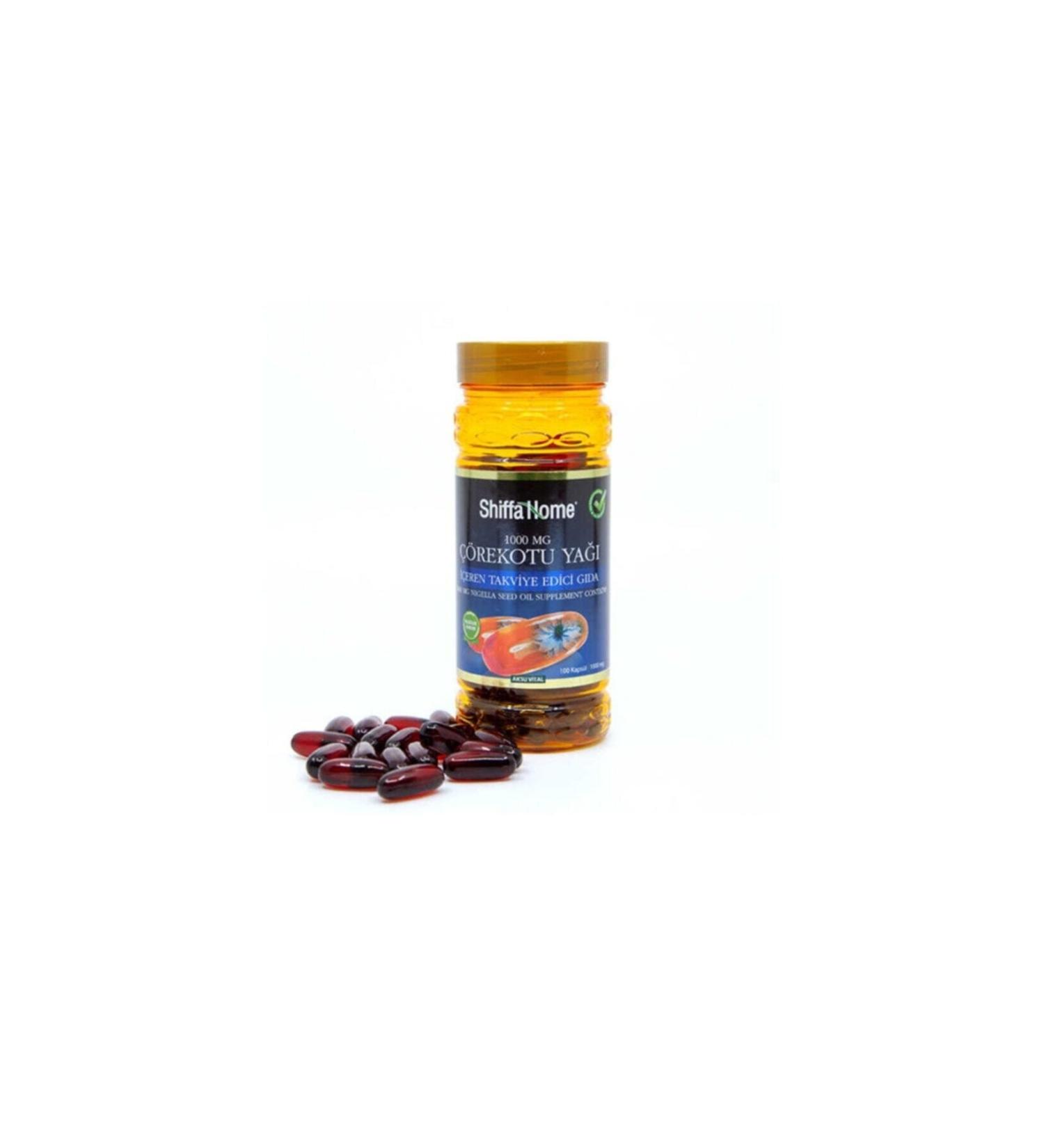 Shiffa Home Black Cumin Oil 100 Capsules