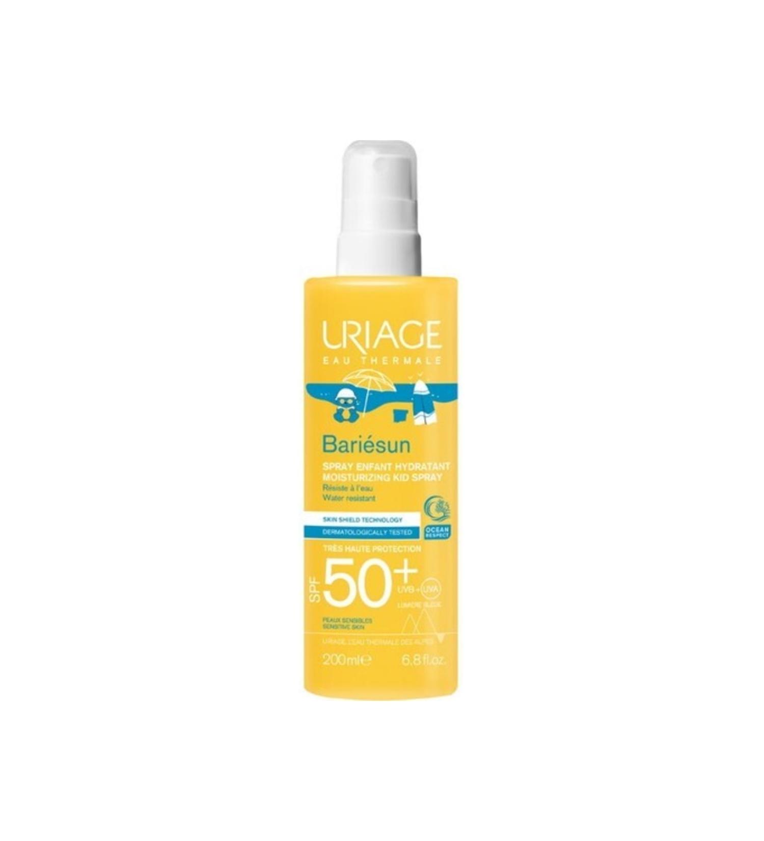 Uriage Bariesun Moisturizing Kids Sunscreen Spray Spf50+ 200ml (rge101)