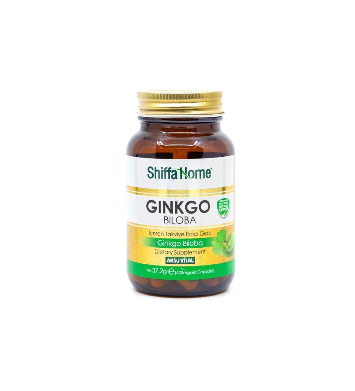 Shiffa Home Aksu Vital Ginkgo Biloba Capsule